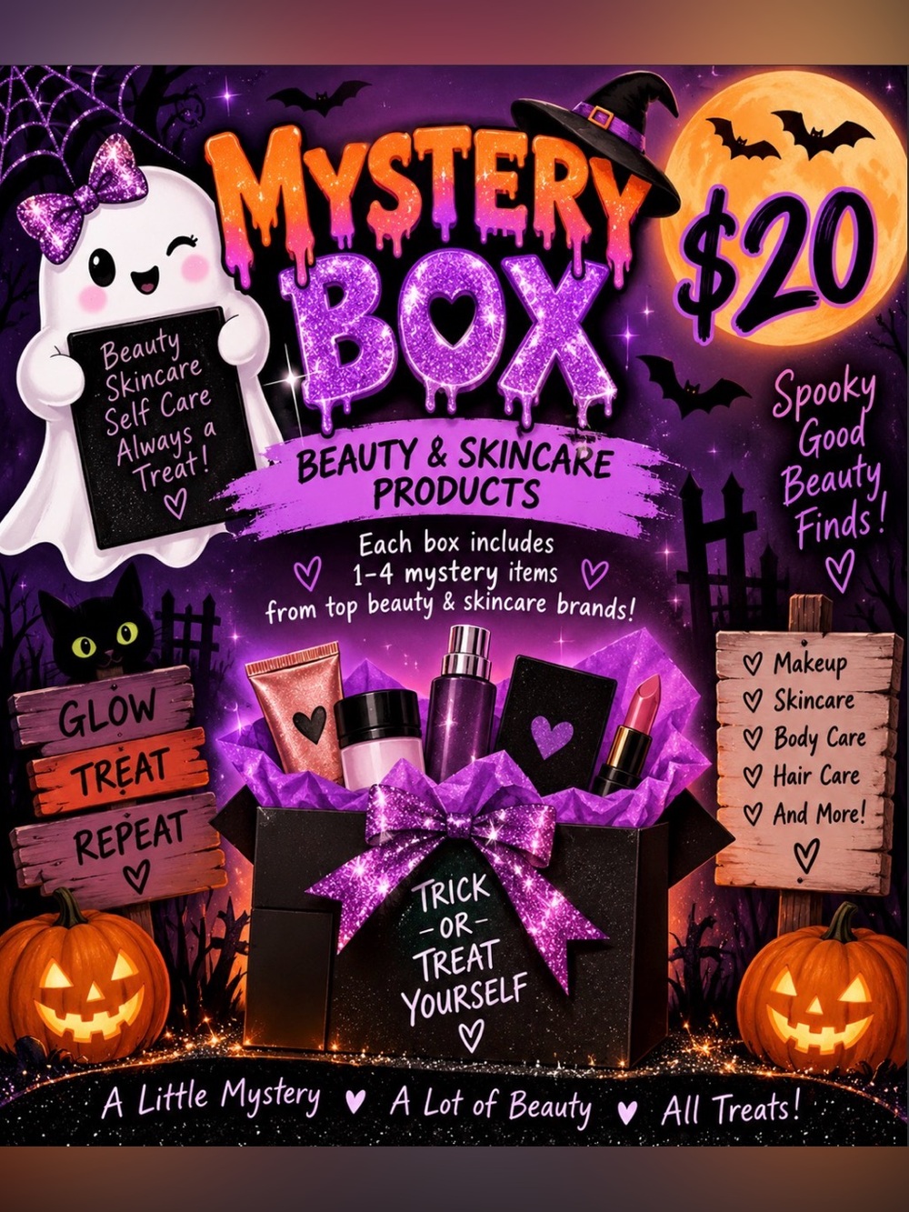Boo! It’s BACK - Mystery Box Beauty & Skincare